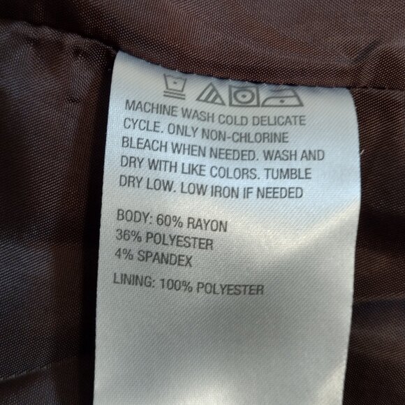 IMAN 2-Piece Chocolate Brown Pantsuit – Size 2X, Elegance & Comfort - Picture 12 of 12